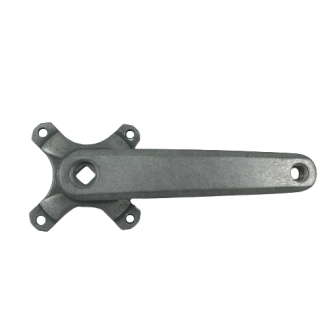Crank Miranda Delta Raw Alloy Right Silver