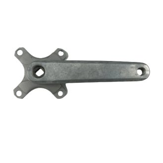 Crank Miranda Delta Alloy 175mm Right Silver