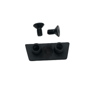 Rack mount anode  g8cc02 sand bk 36.7x14x4.5 al w/o lg