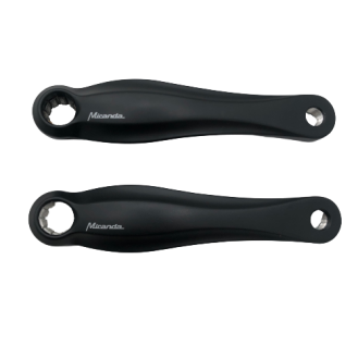 Crankset Miranda Beta Alloy 170mm Black Bosch