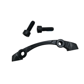 Discbrake Adapter F160/R140 Black (NO BOLTS)