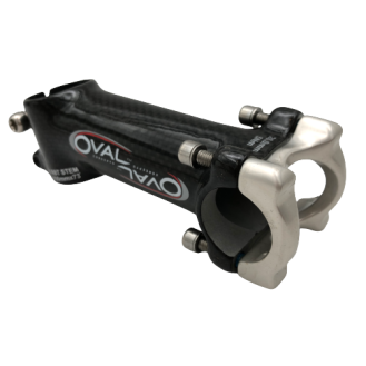 Stem Oval R900 100mm C25.4mm SC28.6mm Carbon Black