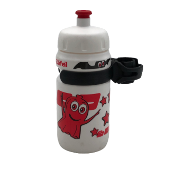 Waterbottle Zefal Ghost Junior 300ml White Red