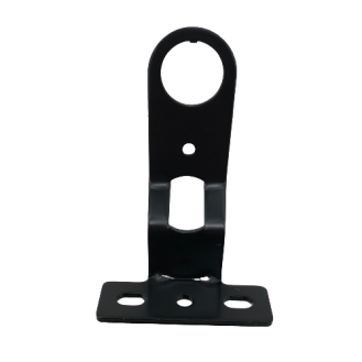 Front Basket Bracket 25.6mm For Guide Bearing Black