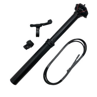 Seatpost Hodaka D: 31.6mm L: 375mm T: 130mm Alloy Black