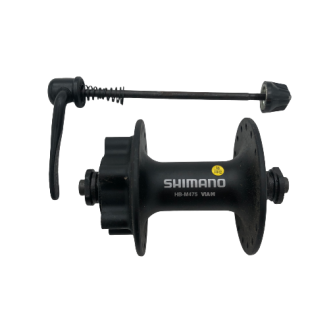 Front hub Shimano AHBM475BL QR 32H Black