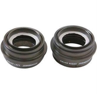 Bottom Bracket Cups Campagnolo 68x42mm Black