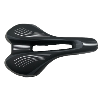 Saddle Justek Black/Anthracite/Grey W/Atala Logo